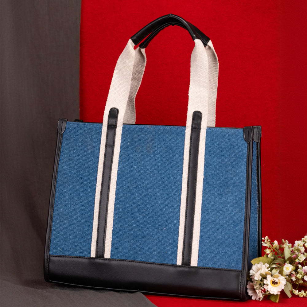 Laptop Tote Bag | Shoulder Bag For Office Fits Upto 14 Inches Laptop | Office Tote Bag