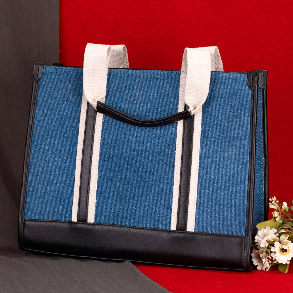 Laptop Tote Bag | Shoulder Bag For Office Fits Upto 14 Inches Laptop | Office Tote Bag