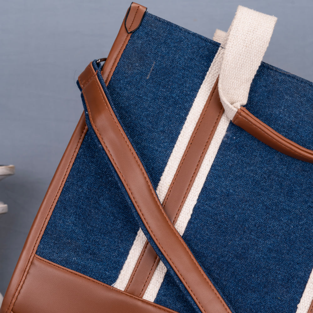 Laptop Tote Bag | Shoulder Bag For Office Fits Upto 14 Inches Laptop | Office Tote Bag