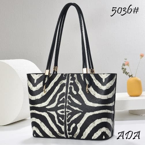 Zebra Pattern Tote Bag